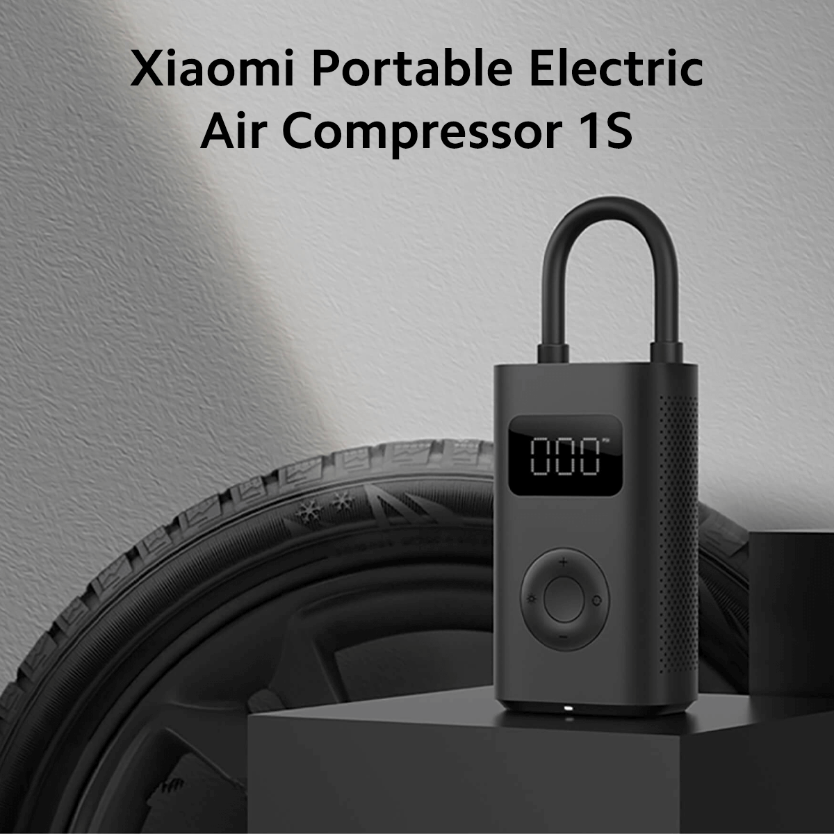  Xiaomi Portable Electric Air Compressor, 150 PSI Tire