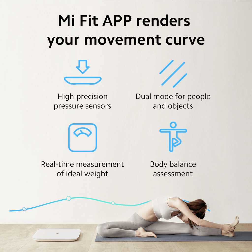 Mi Smart Scale 2 (White) – Xiaomi Australia