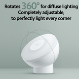 Rotates 360° for diffuse lighting